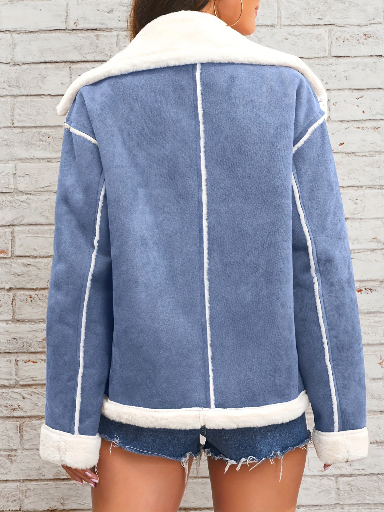 Fur One Casual Style Integrated Fur Coat Women's Outerwear Comfortable Soft Material Fashionable Trendy Design