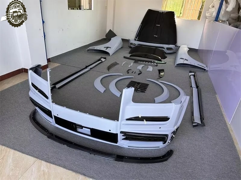 New Arrival MSY Style Dry Half Forged Carbon Fiber Full Set Body Kit for Rolls Royce Cullinan 2018-2019