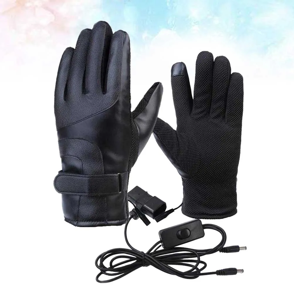 

Heating Gloves Winter Warmer Skiing Outdoor AntiSlip Camping Hiking Touch Screen Conductive Low Power Temperature Control