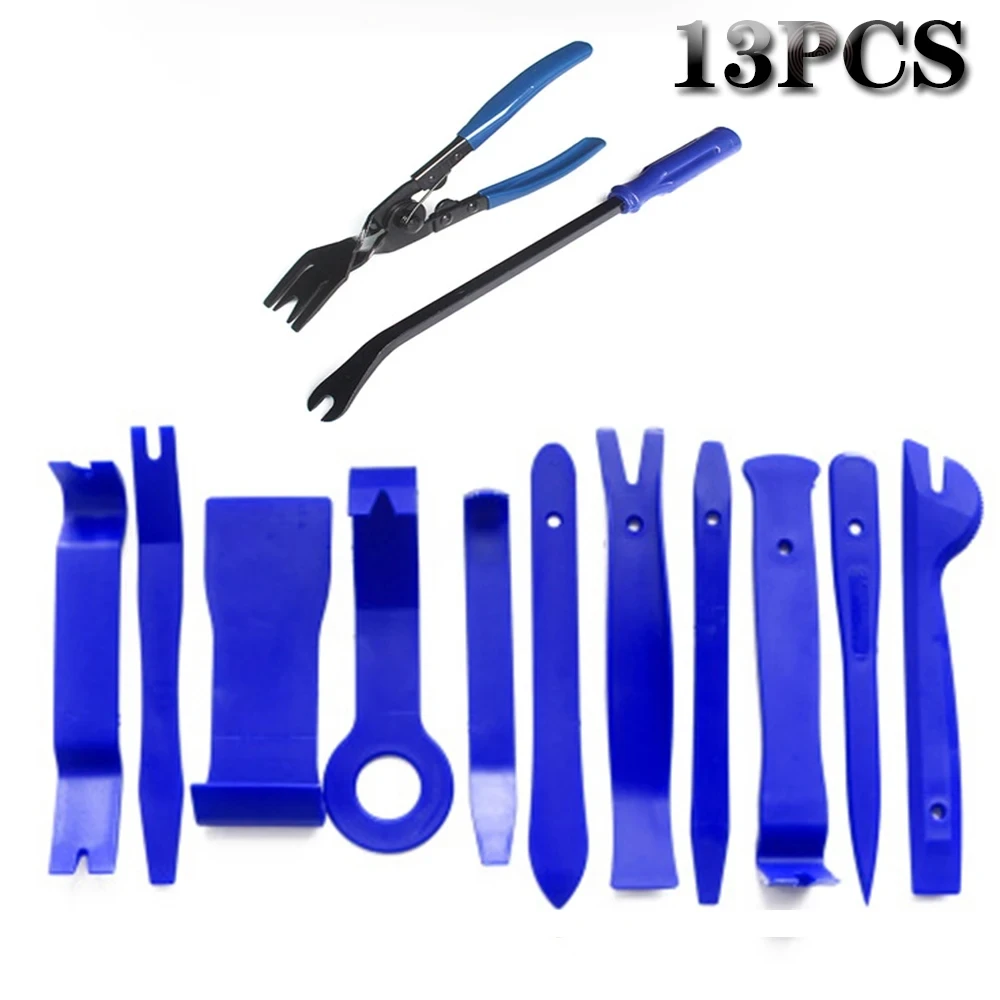 Auto Gereedschap Auto-interieur Demontage Kit Plastic Trim Removal Tool Auto Clips Puller Diy Paneel Gereedschap voor Auto Trim Puller Set