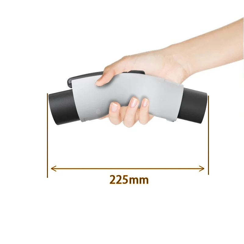 WUFEN 22KW/7KW IEC62196 نوع 2 إلى GBT EV محول شحن محول 220 فولت/380 فولت 32A 1P/3P Type2 GB/T شاحن محول محول