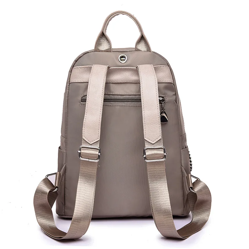 Oxford Women Anti theft Laptop Backpack Fashion Female Bagpack Travel Shoulder Back Bag Solid Color Backpacks for Girl Bookbag