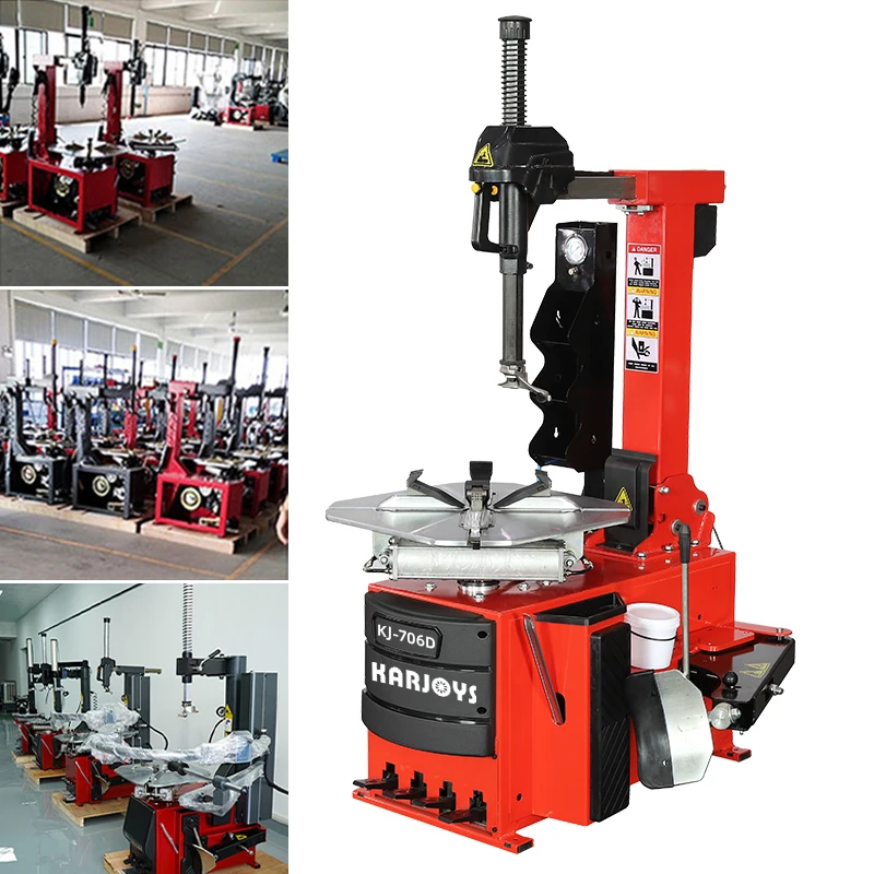 

Factory Price With CE Full Automatic Tire Changer With Pneumatic Lifting 13-24'' Tire Changing Machine With Silent Motor