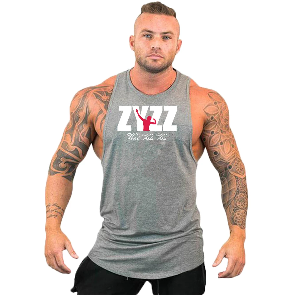 

Summer men's unique trendy letter print pattern fashion personality gym sports leisure comfortable outdoor running vest top