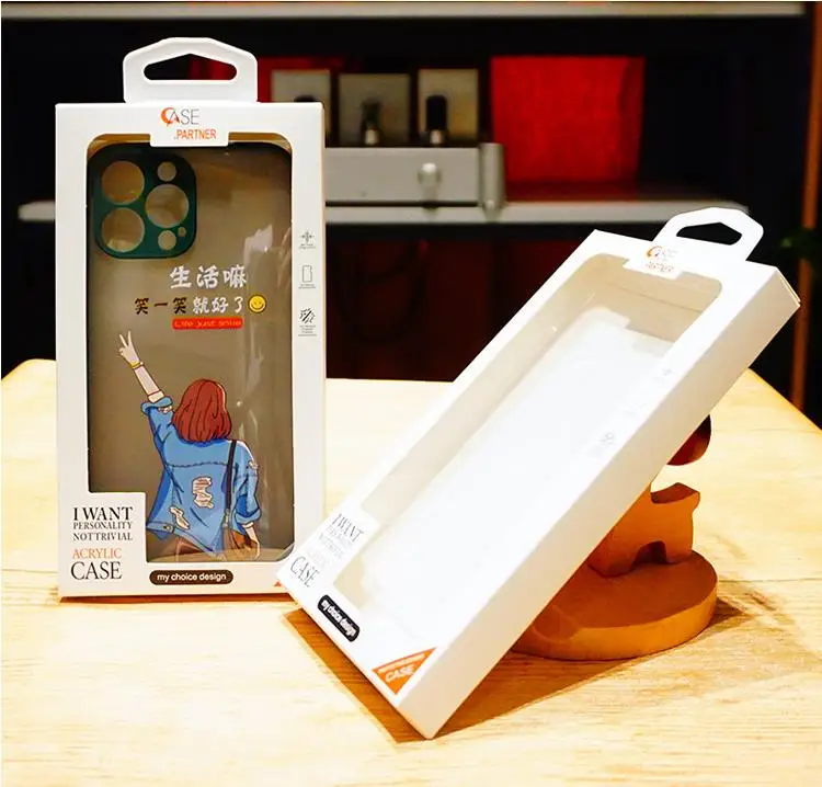 

200Pcs Cardboard Blister PVC Plastic Clear Retail Packaging Package Box For 14 14Pro 14Promax Clear Mobile Phone Case Cover ni46