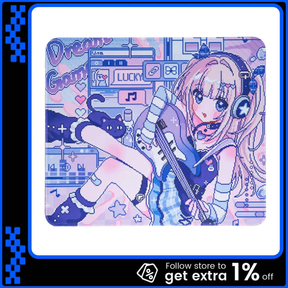 

Dream GAMER Una-V2-KON Mousepad FPS Smooth And Speed Mouse Pad Skin-Friendly Sweatproof For CSGO Valorant Pc Accessories Gifts