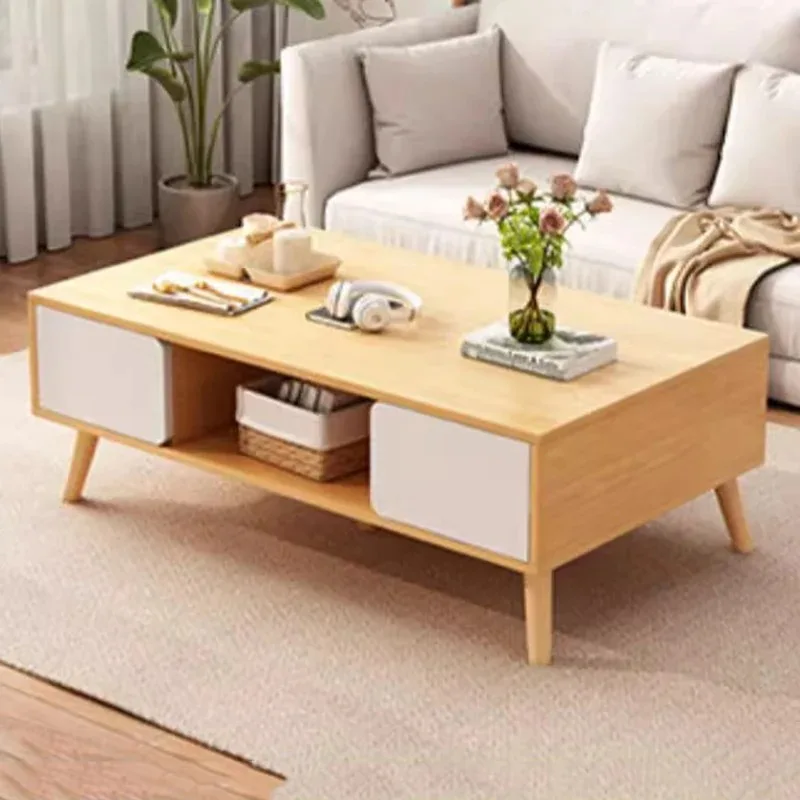 Storage Cheap Coffee Table Decoration Designer Modern Luxury Standing Side Table Moving Kaffee Tische Living Room Decoration