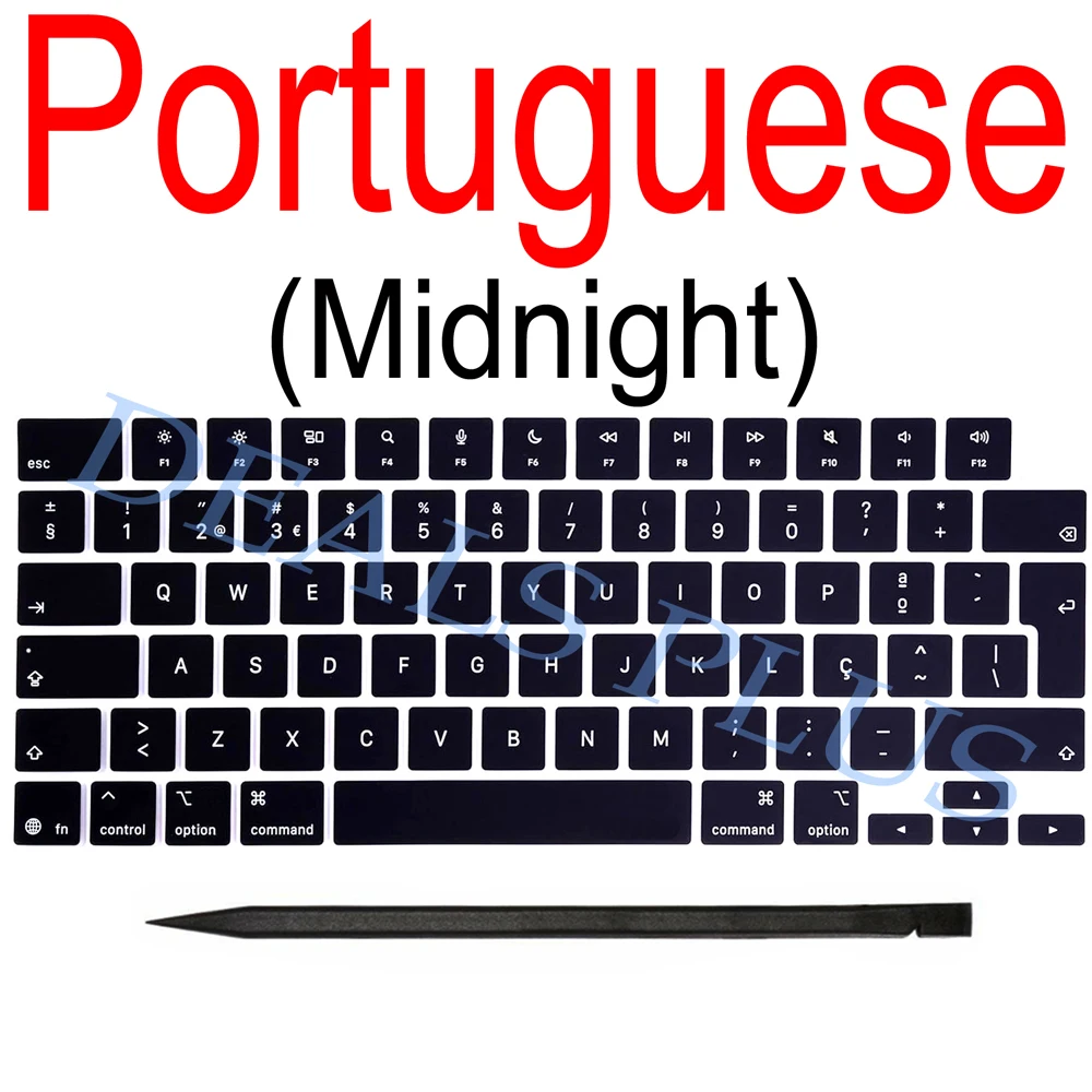 Nieuwe (Midnight) A3240 A3241 A3448 A3449 Keycaps Toetsenset voor Macbook Air Retina M4 M5 13.6" 15.3" 2025-2026 Jaar Toetsenbord Reparatie