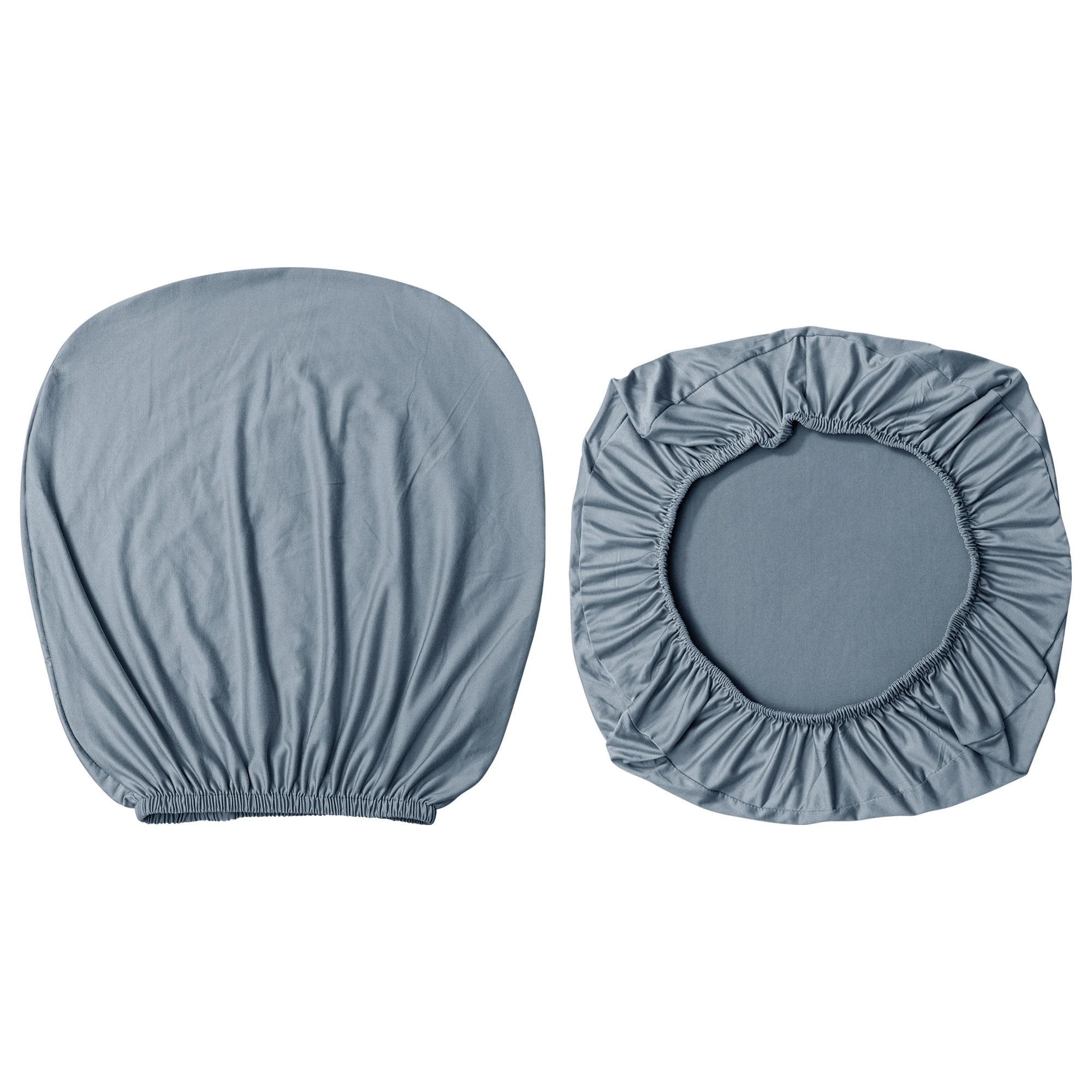 Elastic Stretch Universal Computer Armchair Chair Covers Solid Color Chair Protector(Seat cover + Backrest cover) Washable