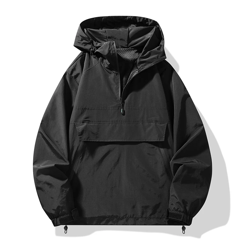 

Spring Autumn Comfortable Breathable Casual Top for Youth Outdoor Comfortable Fashionable Versatile Trendy Handsome Hoodie