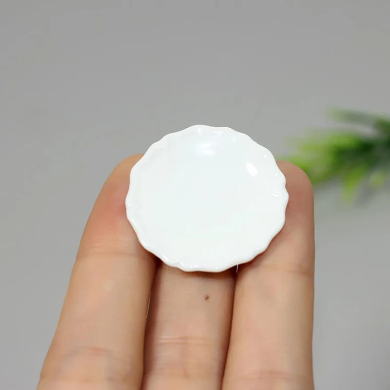 16 Uds. Cuchillo en miniatura, tenedor, cuchara, plato, vajilla, decoración de cocina para casa de muñecas