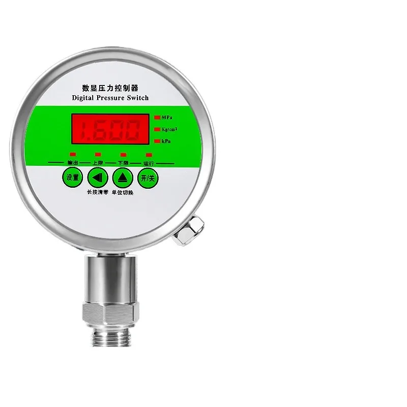 For Digital Pressure Switch Controller Digital Electronic Vacuum Negative Pressure Intelligent Electric Contact Pressure