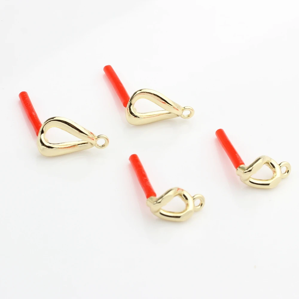 Zinc Alloy Hollow Geometric Chain Earring Base Connectors Linker 10PCS For DIY Drop Earrings Jewelry Making Accessories