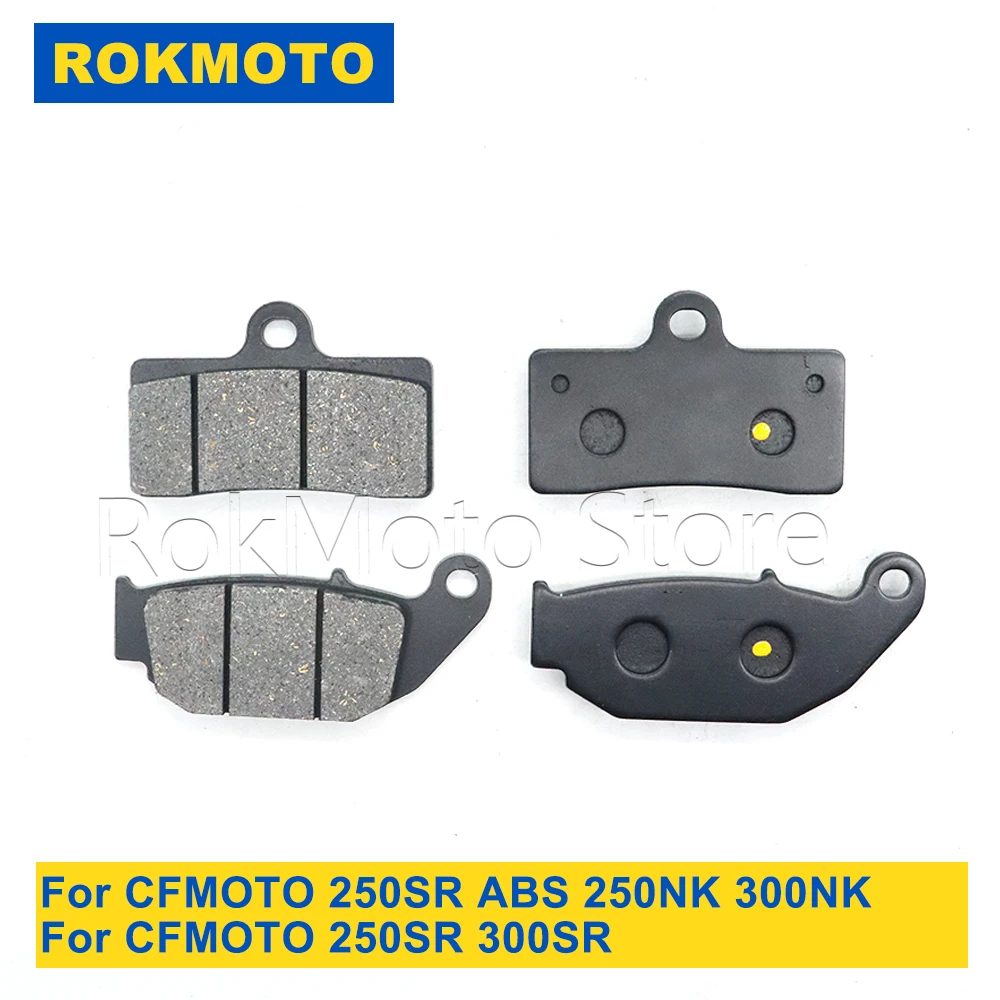 For CFMOTO 250SR 300SR 250SR ABS 250NK 300NK 250 300 NK SR Motorcycle Front Rear Brake Pad