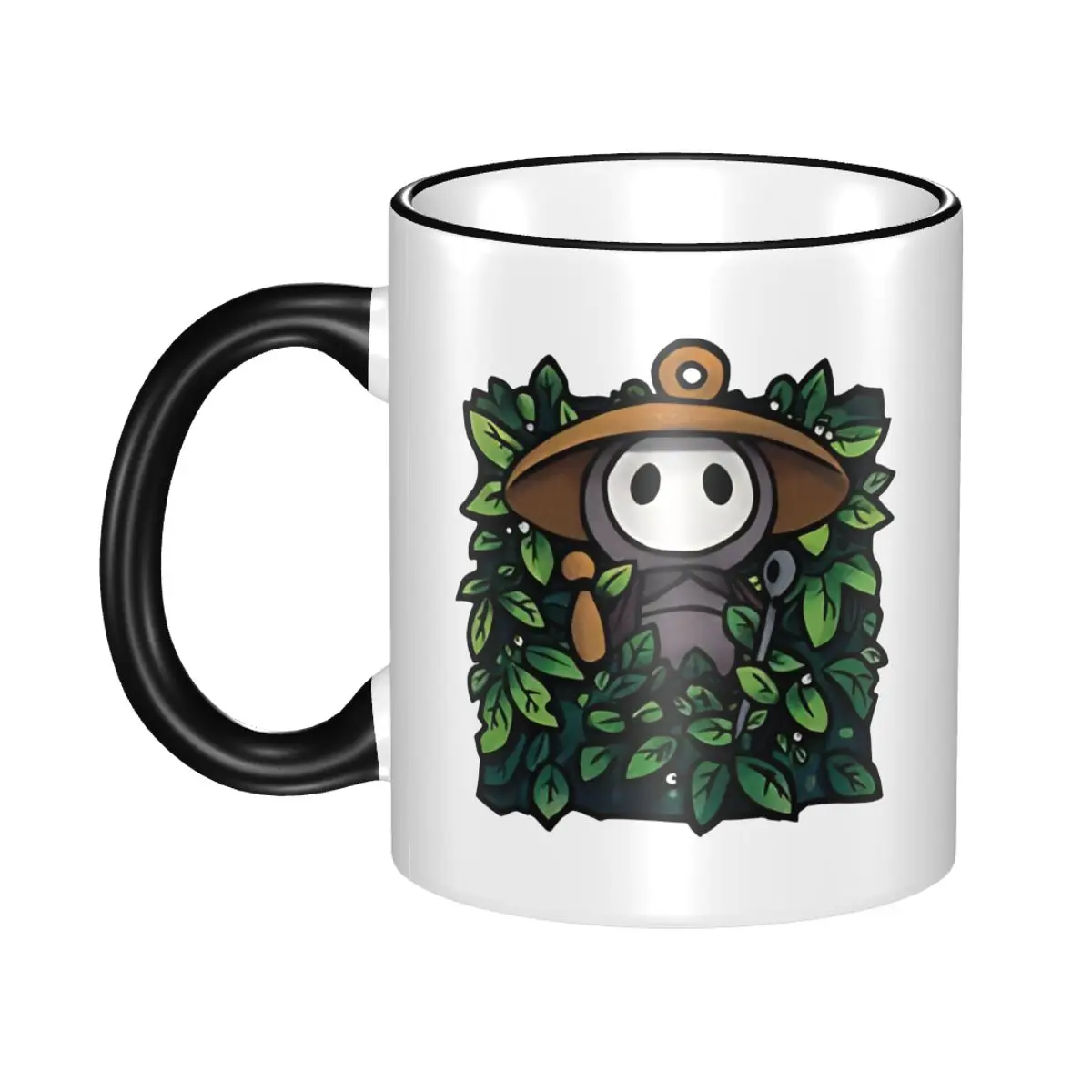 

Unique Design Hollow Knight Sneaky Sherma Silksong Merch Mug Funny Coffee Cup