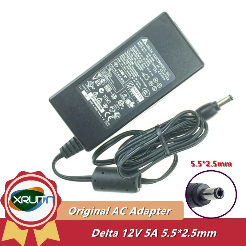 

Genuine Delta ​EADP-60FA A ​EADP-60FB B 12V 5A 60W AC Adapter ​ADP-60XB ​ADP-60KD B Charger LED LCD Monitor Laptop Power Supply