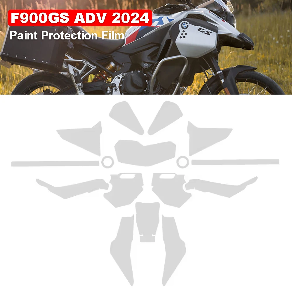 

New 2024 F900GS TPU Protective Film Motorcycle PPF For BMW F900 GS Adventure F 900 GS ADV 2024 Parts Transparent Protective Film