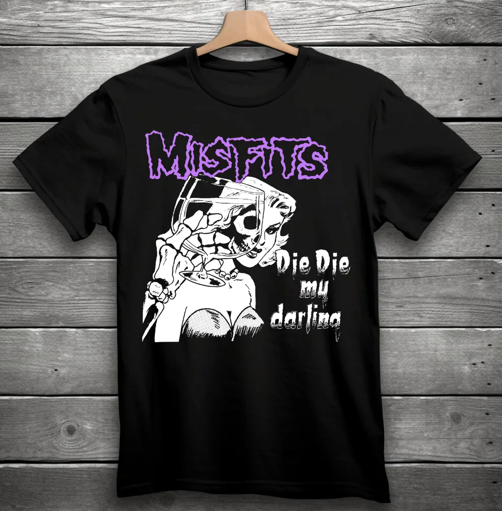 

Misfits Die Die My Darling Punk, Rock, Band T-Shirt Black S-3XL