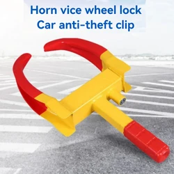 Heavy Duty Car Wheel Lock Clamp Boot Tire Claw For Trailer Auto Truck RV Cars Motorcycle Carts Boat Trailers Anti Theft