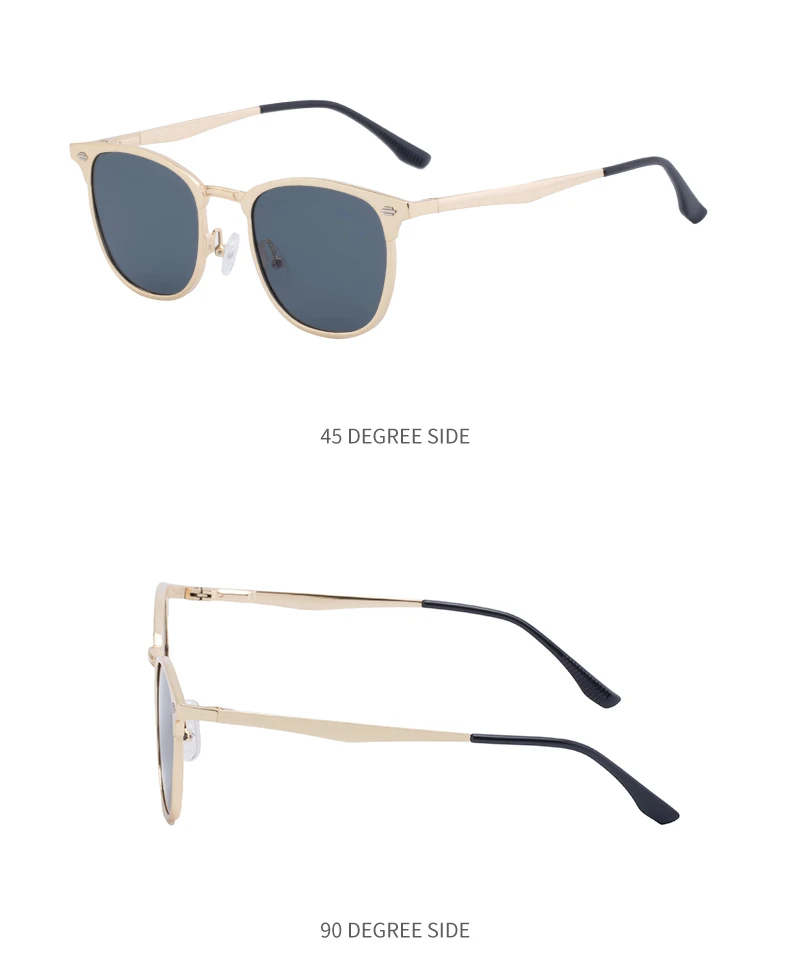 Steampunk Quadratische Sonnenbrille Männer 2026 Luxus Marke Metall Rahmen Retro Punk Sonnenbrille Männlich Driving Shades Vintage Brillen UV400 – Detail 16