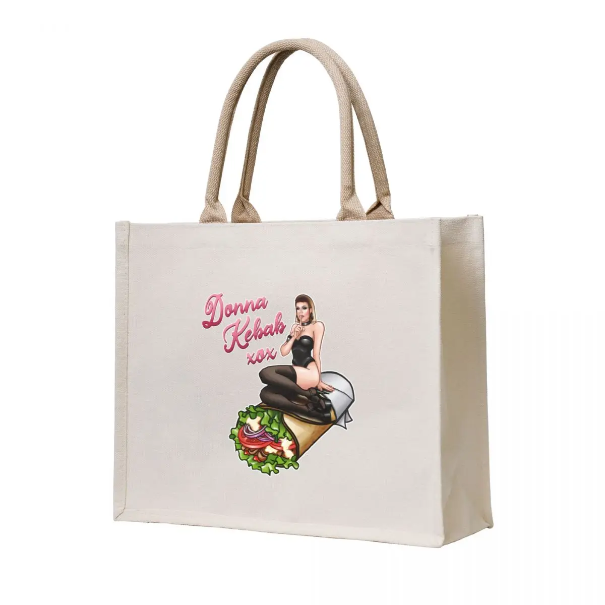 

Donna Kebab xox Tote Bag shopper bag women tote bag men's Lady