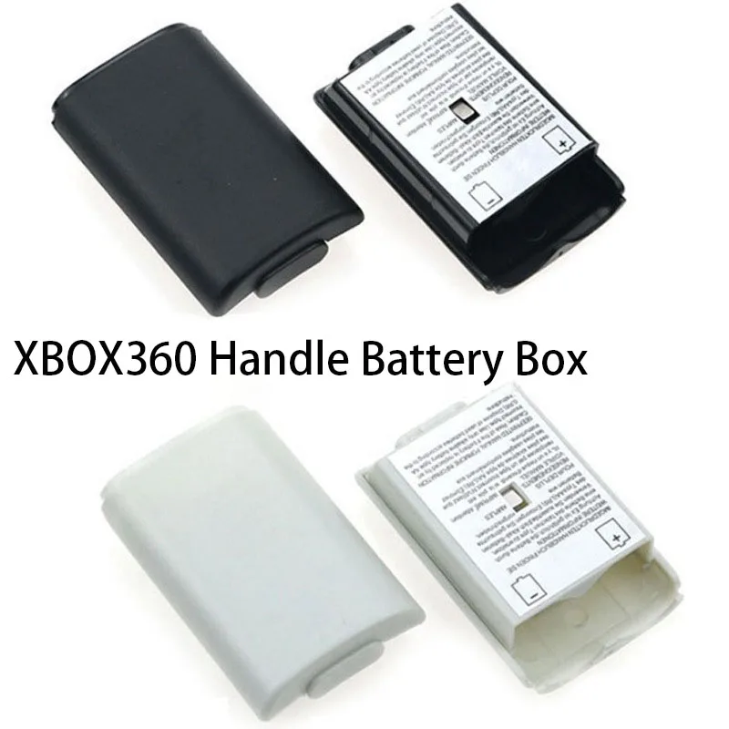 CHENGHAORAN 2PCS For XBOX360 Handle Back Cover Controller Battery Box Battery Compartment Game Console Accessories