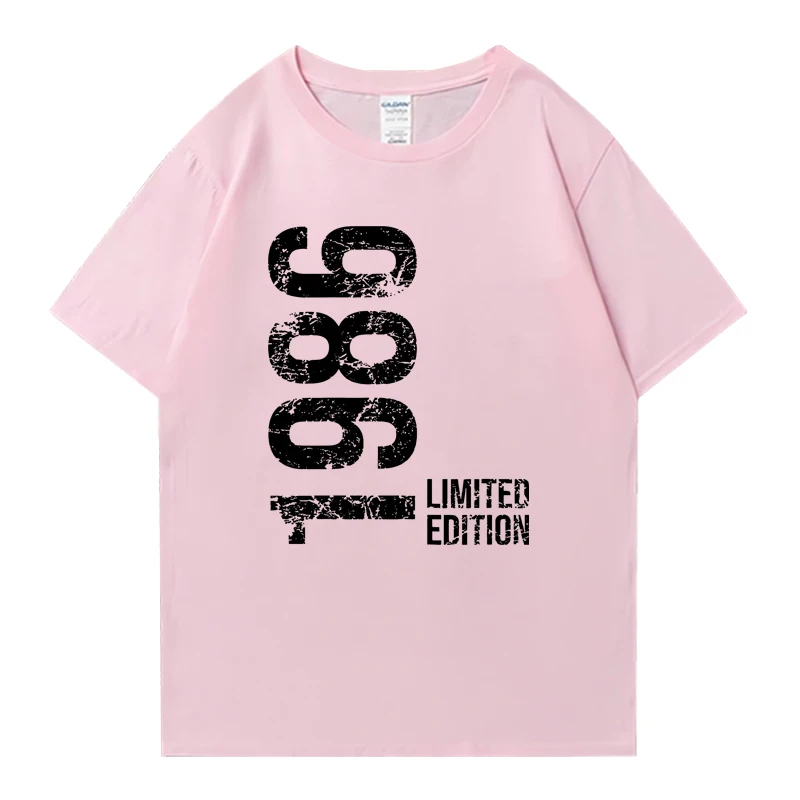 Trendy Awesome 38 Years Vintage 1986 Pattern Oversized t-shirt Fashion Cotton Men Women short sleeve t-shirts Summer Unisex Top