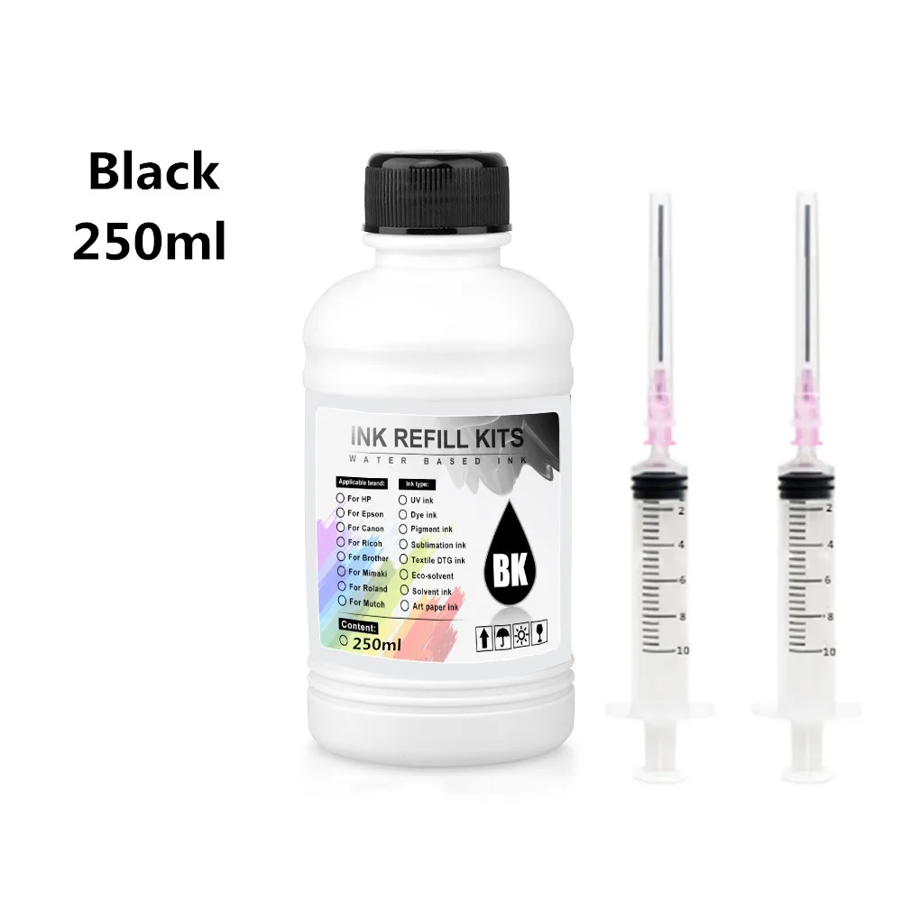 Tinta de pigmento para impresora Canon PFI707 250, 307 ML, PFI-707, 307, 830, 840