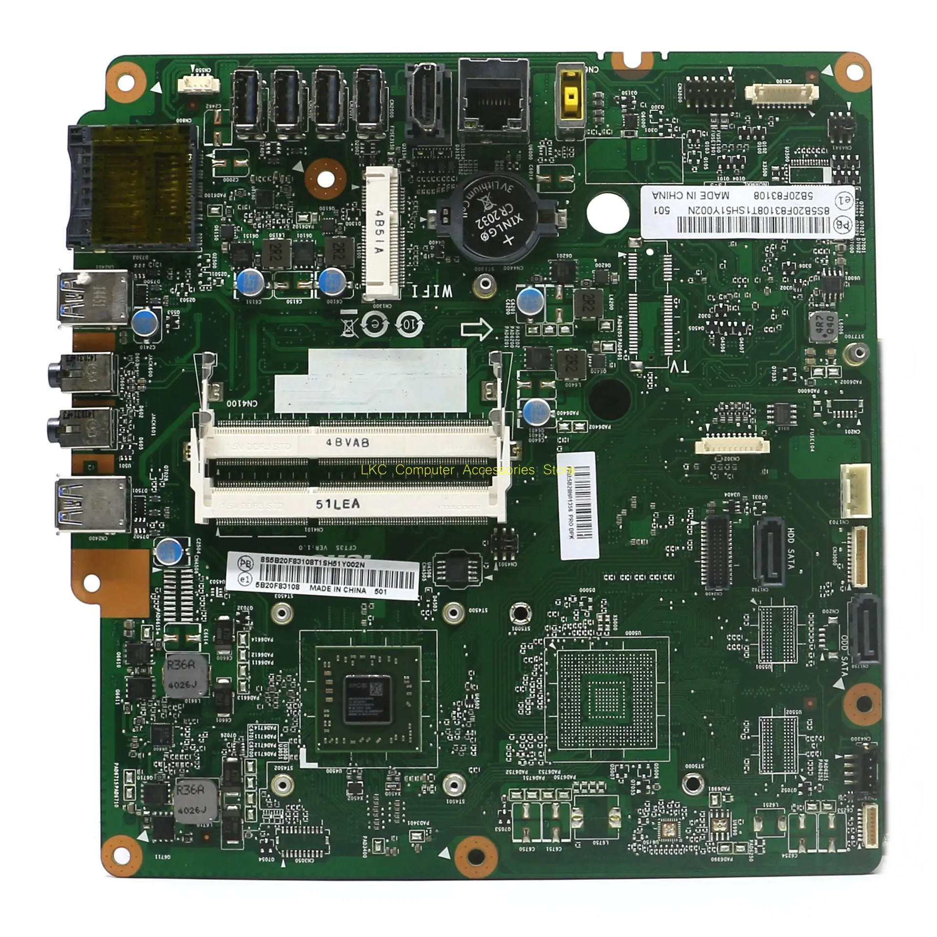 

New FOR Lenovo C365 all-in-one AIO motherboard integrated E1-2500 CPU 5B20H01356 CFT3S Mainboard 100%Tested