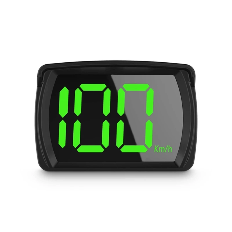 

094D Overspeed Alarm LED HUD Car Head Up Display Speedometer USB Powered 2.8 Inch Universal for Most Car