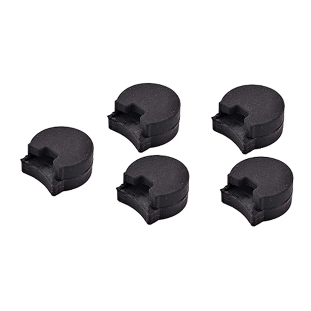 

5Pcs Premium Clarinet Thumb Pad Ergonomic Design Oboe Thumb Support Ideal for Musicians Accessory Black
