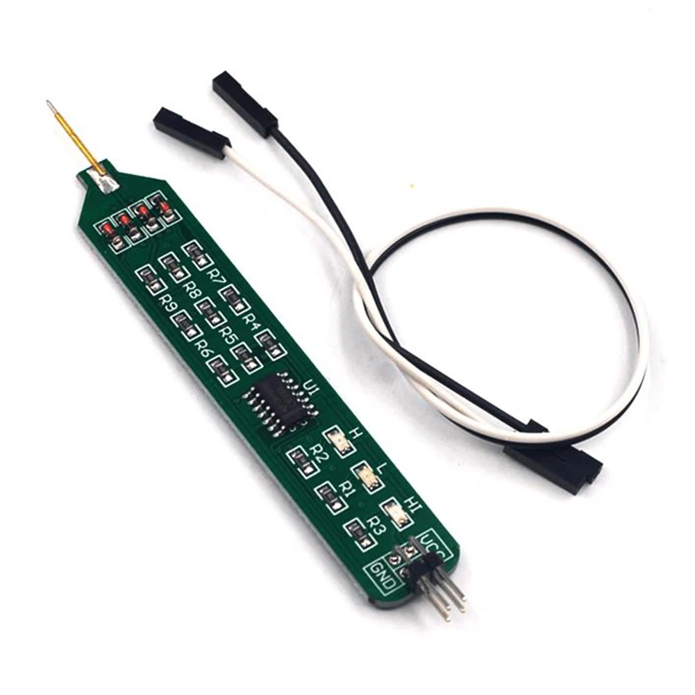 Logic Tester Pen 5V 3.3V Digital Circuit Debugger Convenient and Quick Learning Board with Line Electronic Production Tools