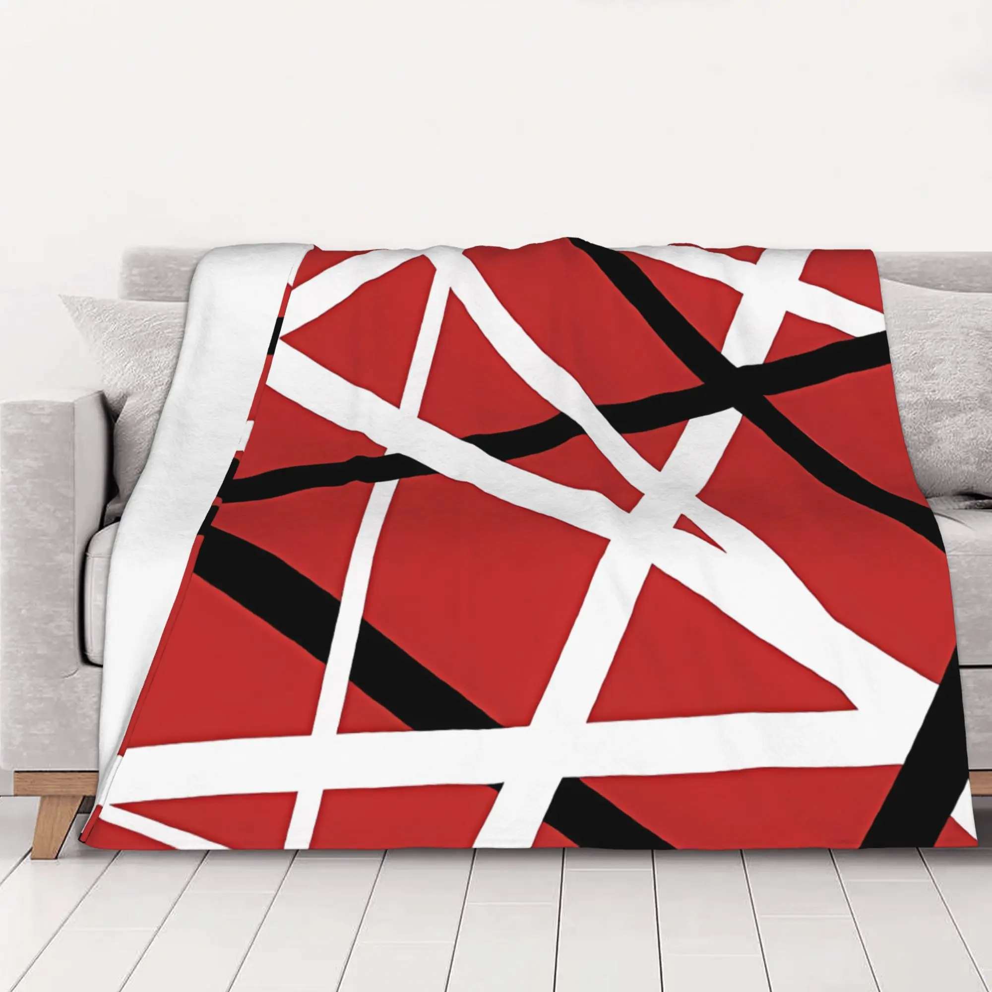1PC Red Arrival Van Halen home room decorations Winter Blankets for Adults Bedding Home Interior Sofa Knee