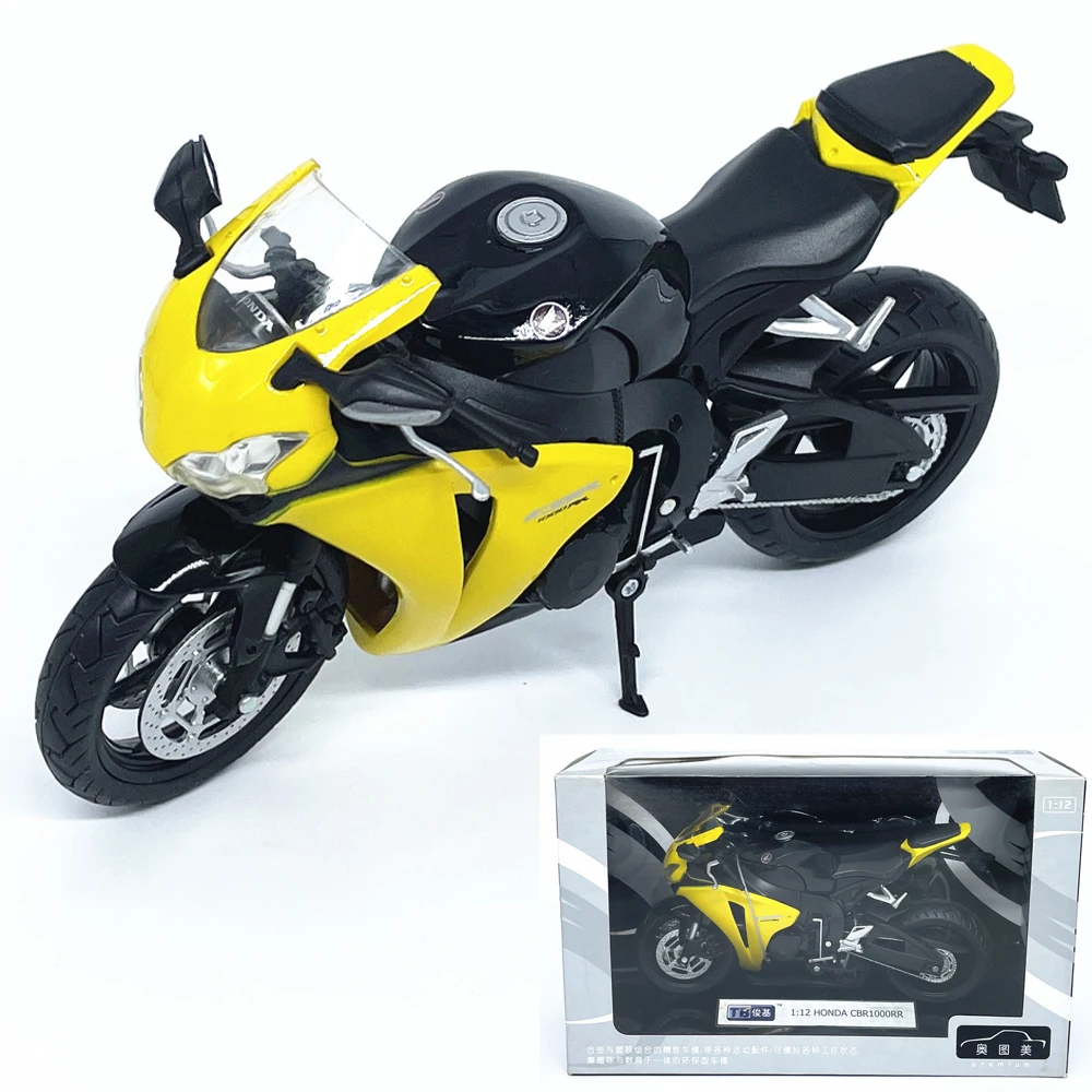 

1:12HONDA CBR1000RR Модель мотоцикла Готовая коллекция продуктов Орнамент