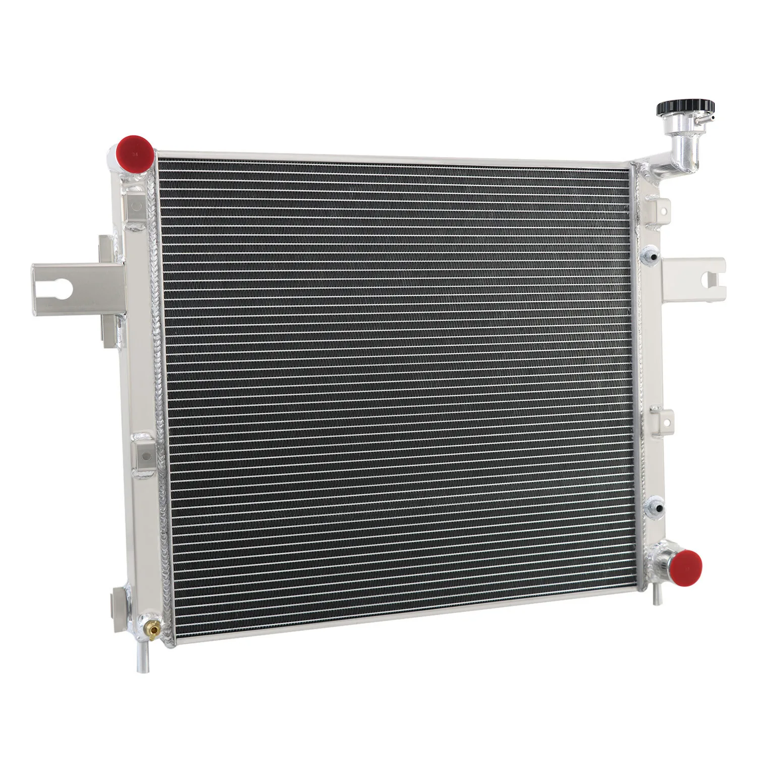 GTGMOTO 3-Rows Aluminum Radiator for 1999-2000 Jeep Grand Cherokee 4-Door V8 Gas 4.7L AT
