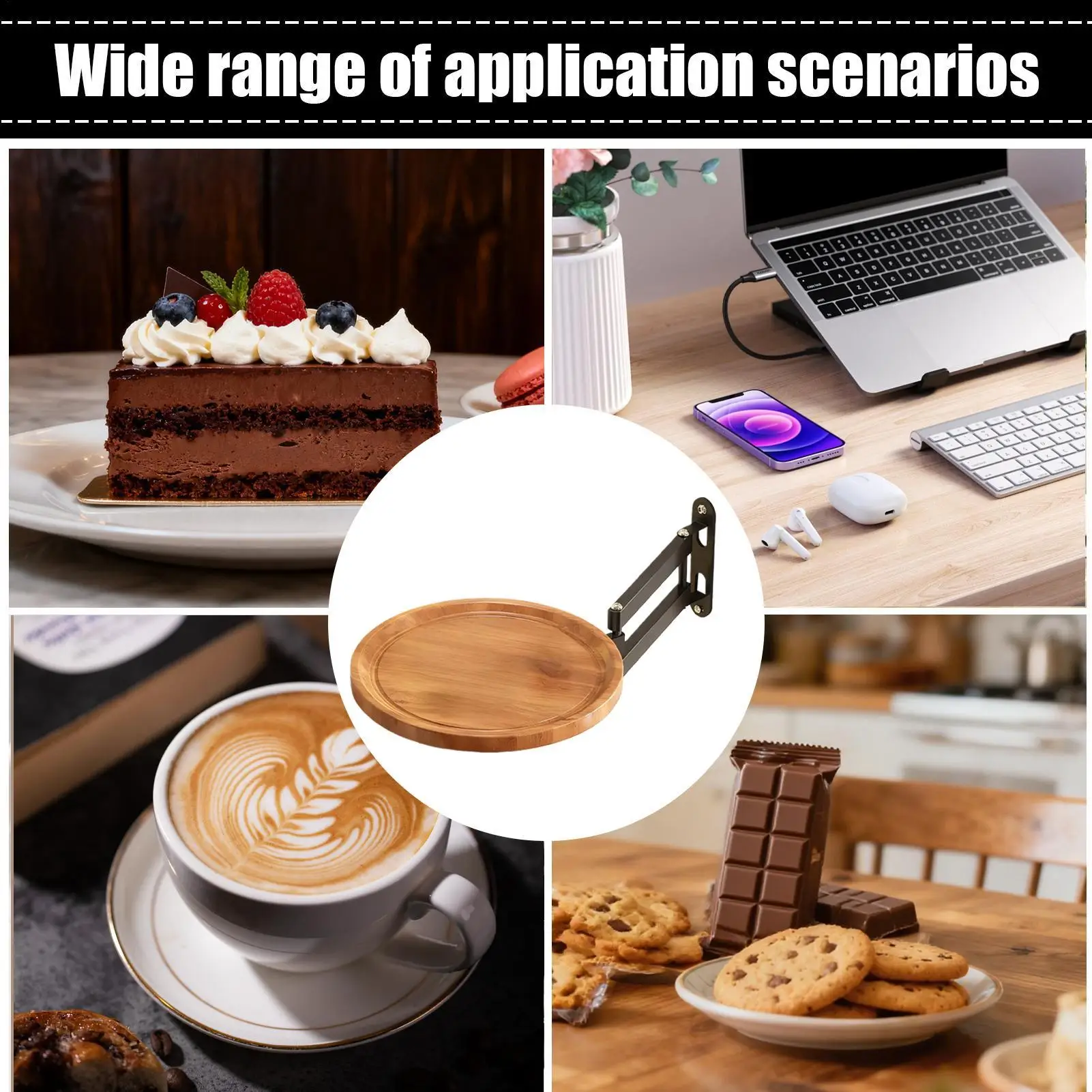 

Настенный складной стол-поднос, настенный выдвижной стол, круглый складной стол для квартир, спальни, владельцев автофургонов, домашних советов