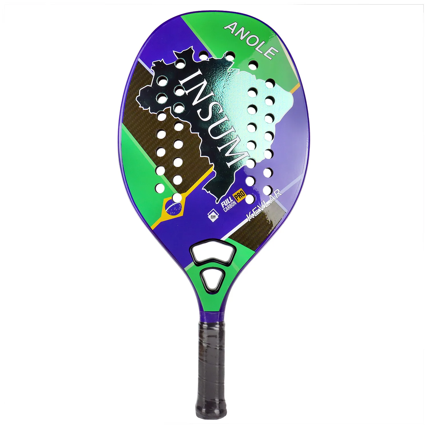 Raquete Beach Tennis For Top-Ranked Players Kevlar Carbon High Strenghth with Protective Bag Cover Beach Tennis Racket