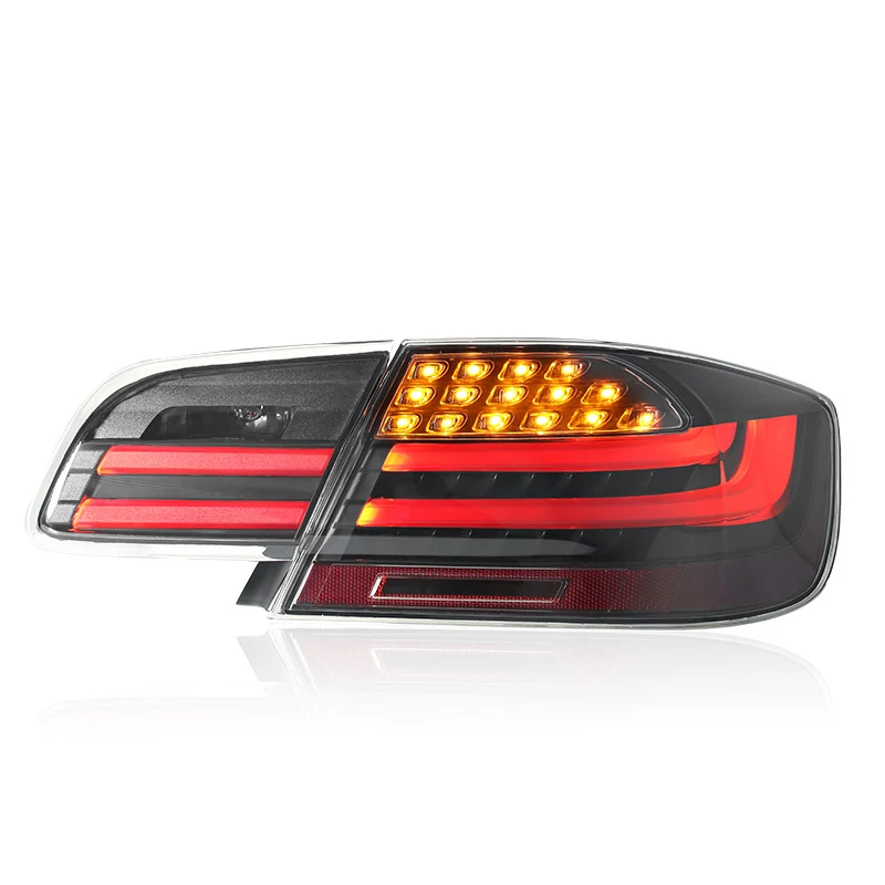 2PCS Car Styling for BMW E93 Convertible Taillights 2006-2013 E93 Tail Lamp Rear DRL Fog Brake Turn Signal Reversing