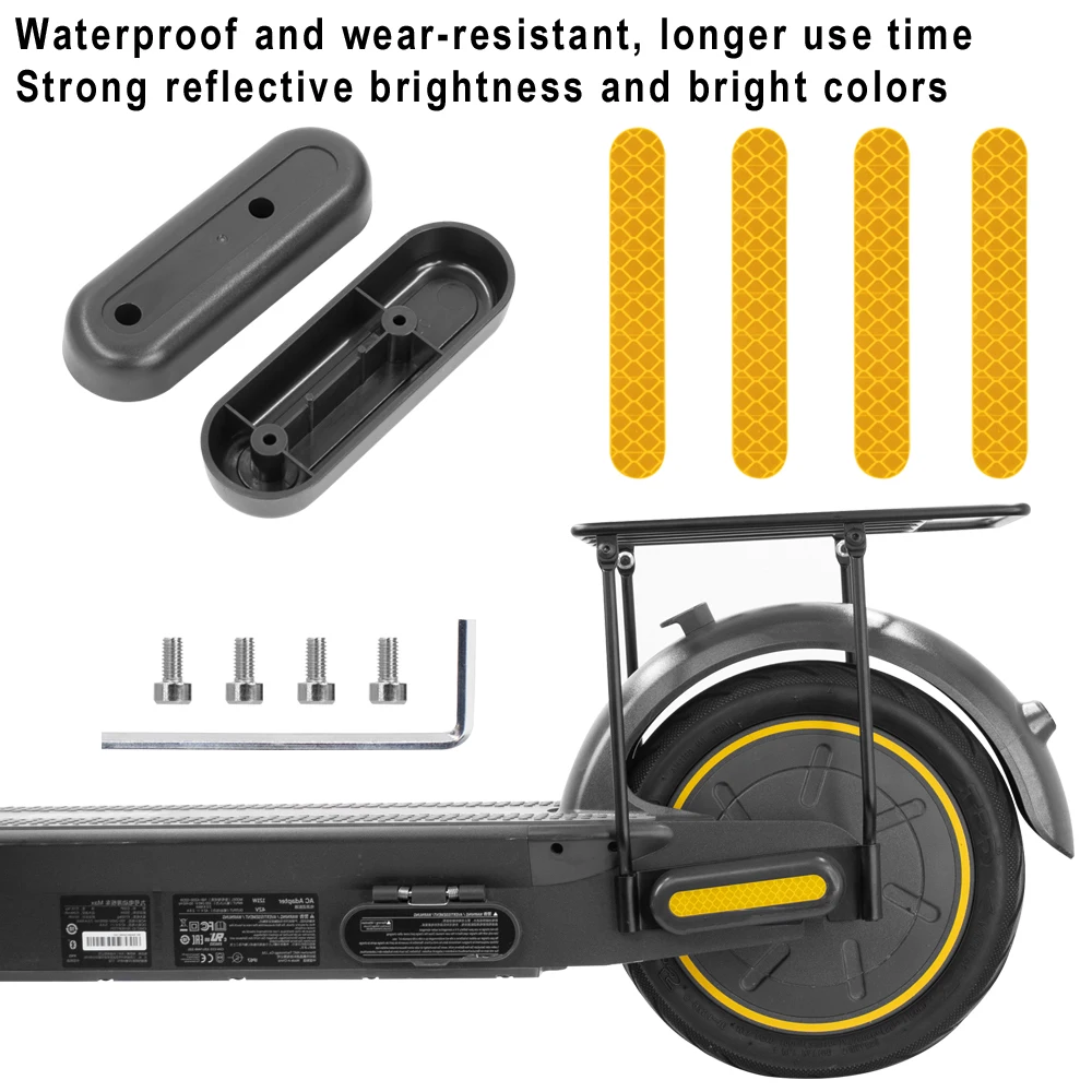 FGRNIod Cloche de Scooter électrique Compatible for Segway Ninebot Max G30 Horn KickScooter Skateboard Pièces de Rechange Son Fort Cloches Anneau Accessoires