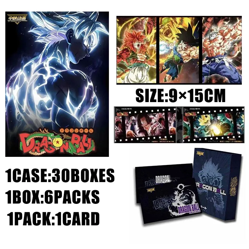 

2025 Wholesales Dragon Ball Cards Booster Box Collection Anime Toy Gifts Playing Cards Party Games