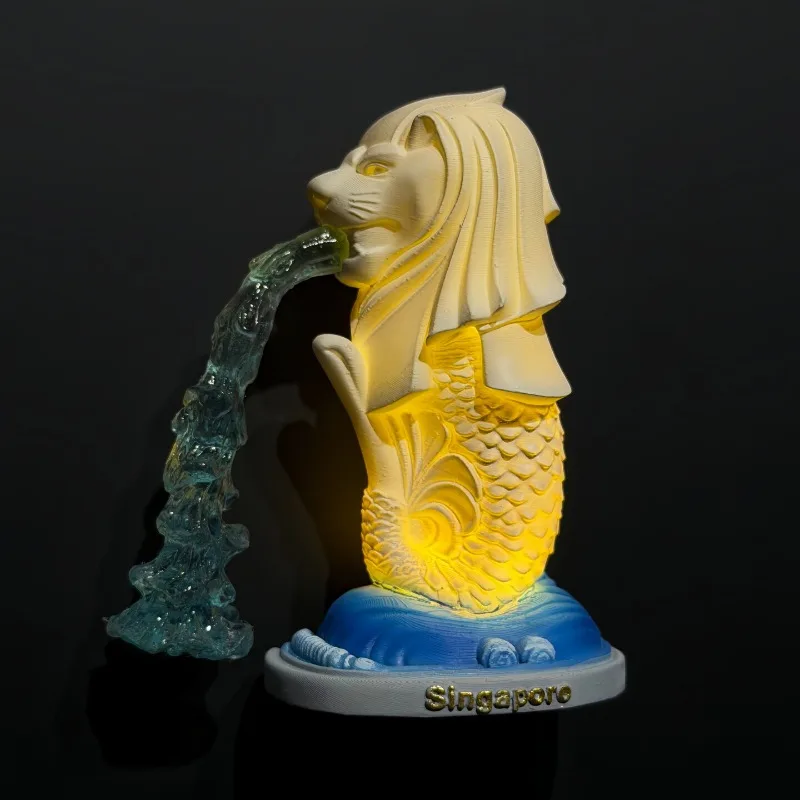Singapore Fridge Sticekrs Merlion Souvenirs Marina Bay Sands Fridge Magnets Home Decor Wedding Gifts view 2
