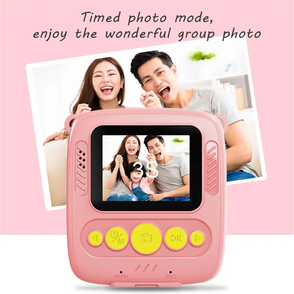 

HS GoodsSHOP DIY Instant Digital Video Camera for Kids Birthday & Christmas Gift for Kids' Photography