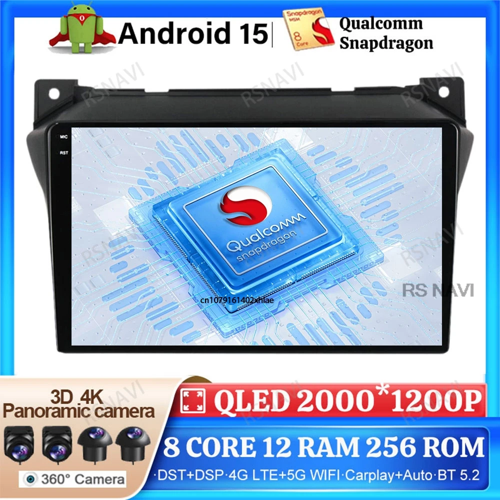 Android 15 For Suzuki Alto 2009 2010 2011 2012 2013 2014 2015 2016 Multimedia Stereo Car DVD Player Navigation GPS Radio NO DVD