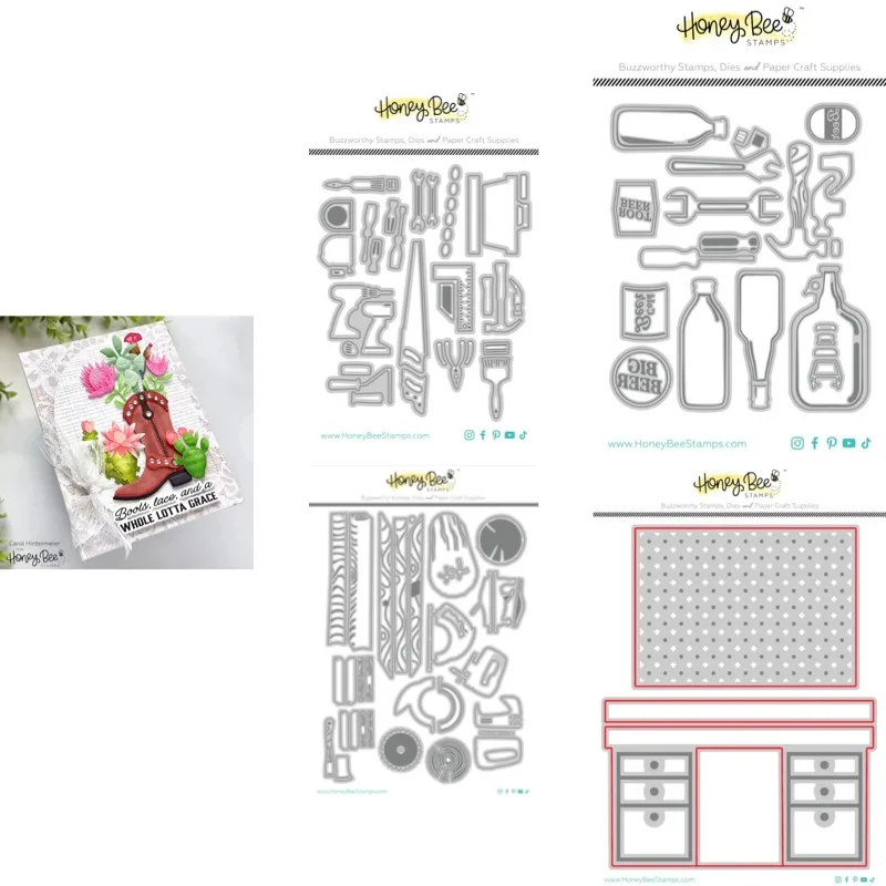 Pegboard Garage Tools Woodworking Craft Metal Cutting Dies Mold Strips Sheet Scrapbook Paper Craft Knife Mold Blade Punch 2026