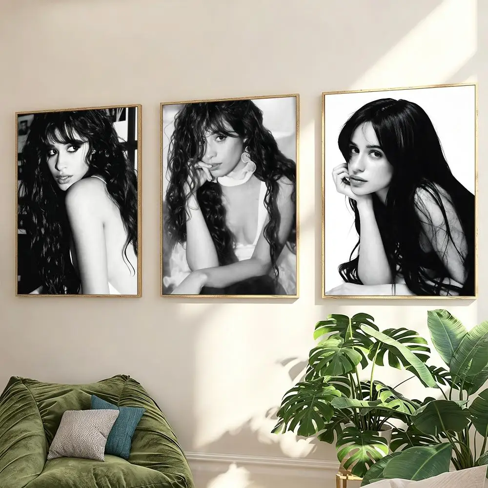 Celebrity Camila Cabello Poster Poster Minimalist Decor HD SelfAdhesive Wall Art for Home Café Bedroom Gift Aesthetic Hanging