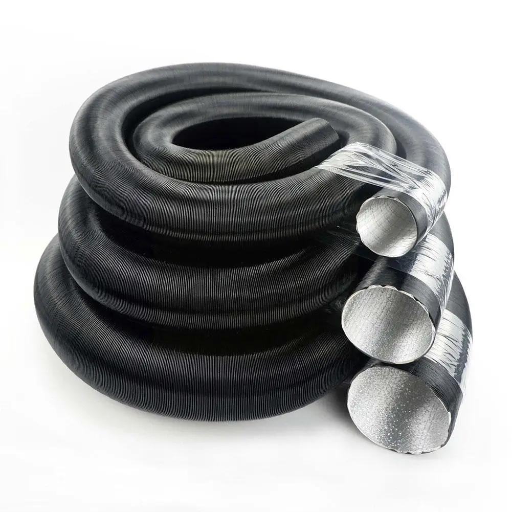 42mm 60mm 75mm Diameter 200cm Length Air Parking Heater Duct Pipe Tube Hose For Webasto Eberspacher Car Camper V6R8