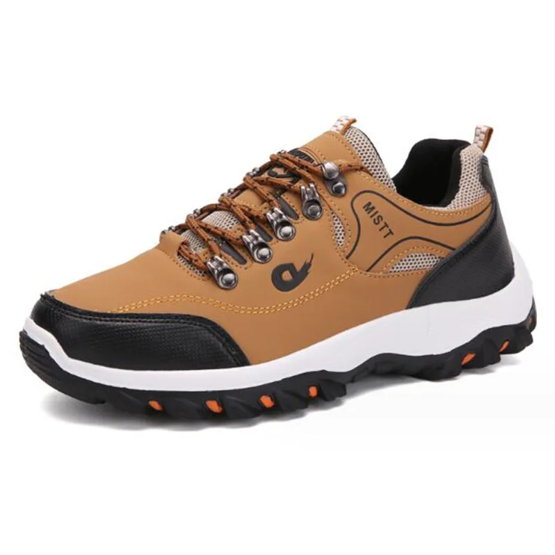 Scarpe da Trekking da uomo Lace up Outdoor Trail Men Sport Trekking Mountain Boots Sneaker di qualità da uomo scarpe da ginnastica da arrampicata impermeabili