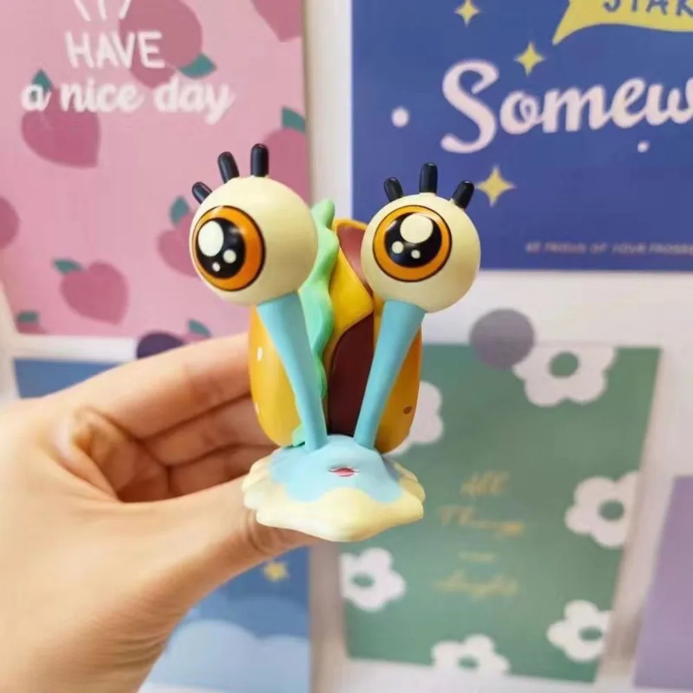 SpongeBob Schwammkopf Burger Serie Blind Box Pie Big Star Octopus Brother Handgemacht Trendy Play Car Desktop Ornament Geschenk