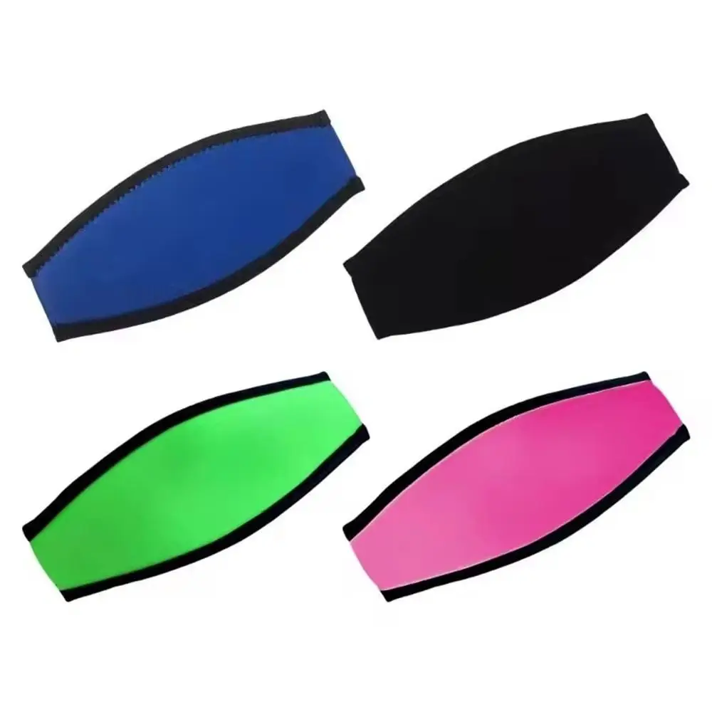 النيوبرين قناع الغطس غطاء حزام طبقة مزدوجة العالمي الغوص Facepiece حزام الراحة مبطن الحماية