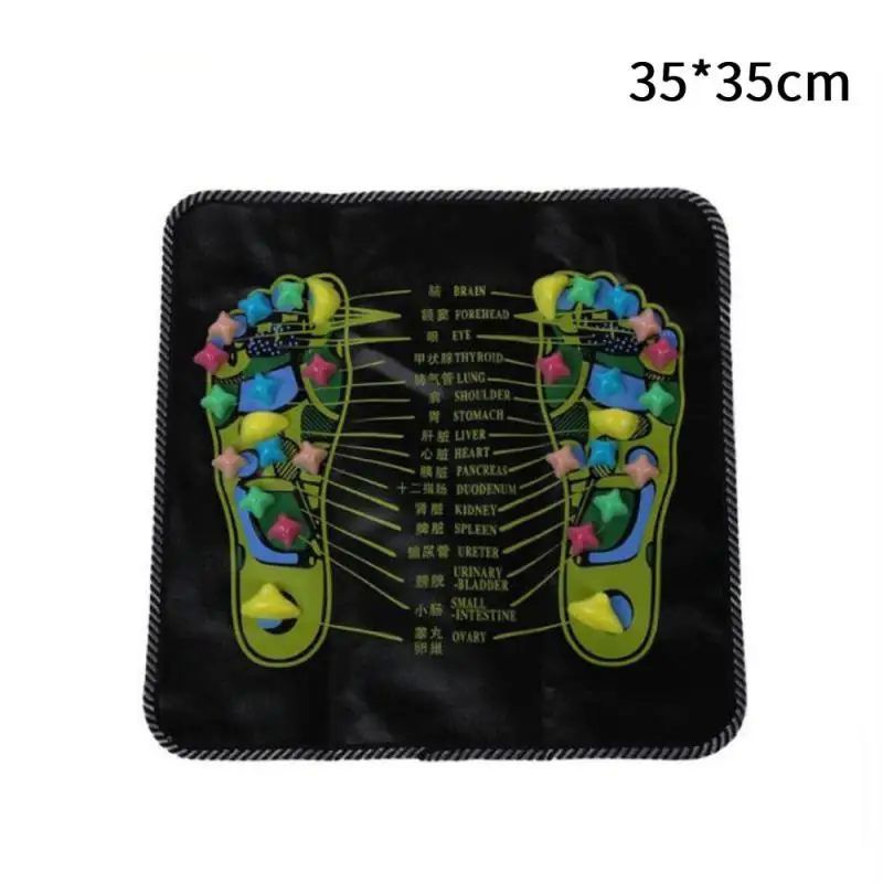 بساط تدليك القدم صحي الوخز بالإبر القدم حصيرة ريفليكسولوجي المشي حجر الساق وسادة لتخفيف الآلام الرعاية الصحية حصيرة العلاج بالابر Massageador